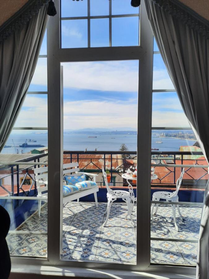 Hotel Casa Somerscales Valparaiso Bagian luar foto