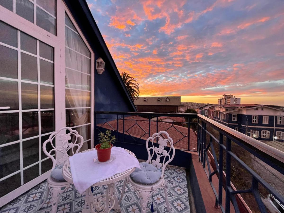 Hotel Casa Somerscales Valparaiso Bagian luar foto